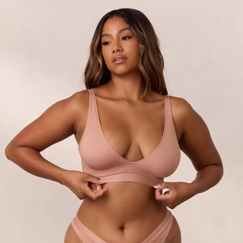 Shop Lounge Underwear Everyday Comfort Triangle BH - Honig