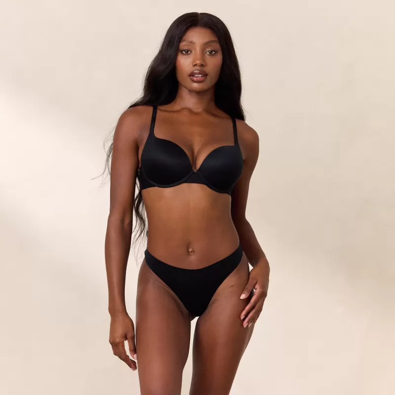 Store Lounge Underwear Everyday Ultimate Push-Up BH - Schwarz