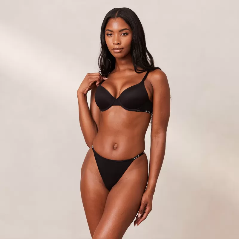 Shop Lounge Underwear Smooth Classic T-shirt BH - Schwarz